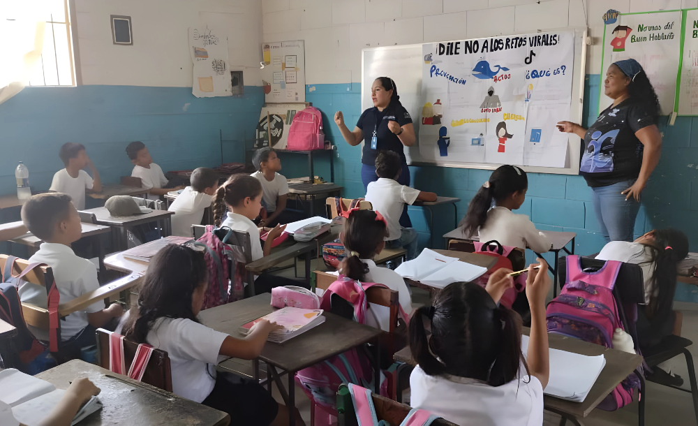 Enseñando a los pequeños acerca de los Retos Virales