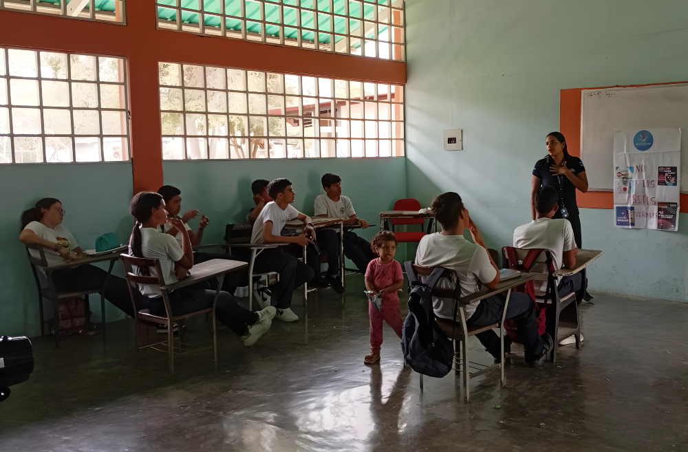 Prevención y conciencia de Retos Virales a niños y niñas de Barinas