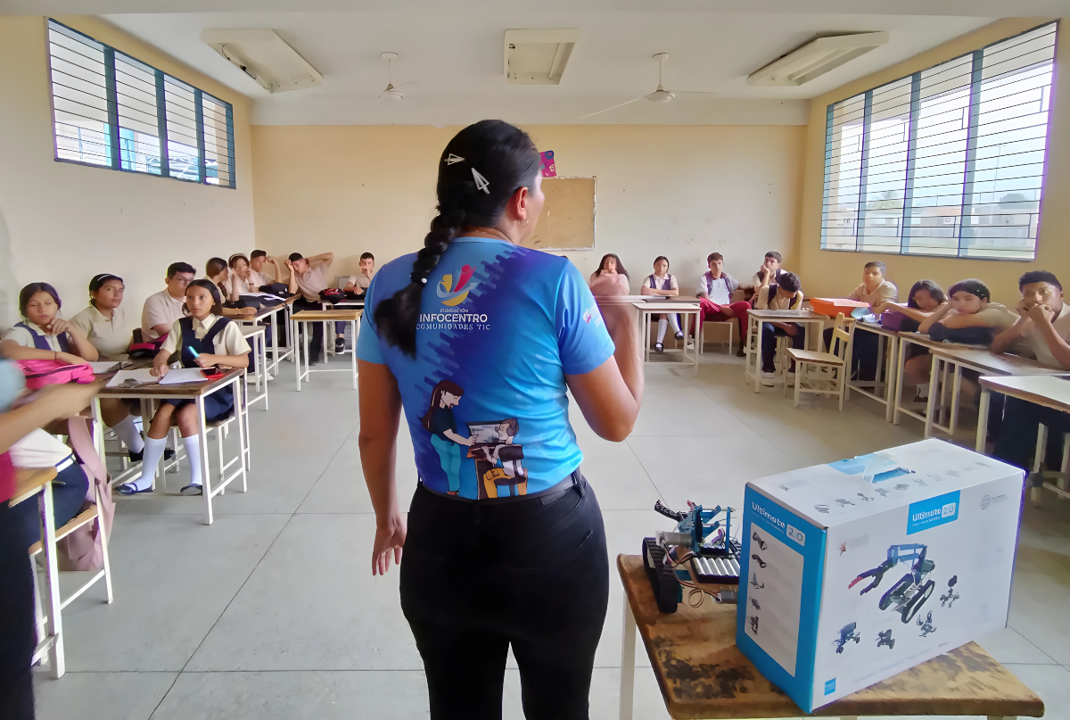 Infocentro Barinas Impulsa la educación del futuro con Taller de Robótica, Ciberseguridad y Prevención del Ciberbullying