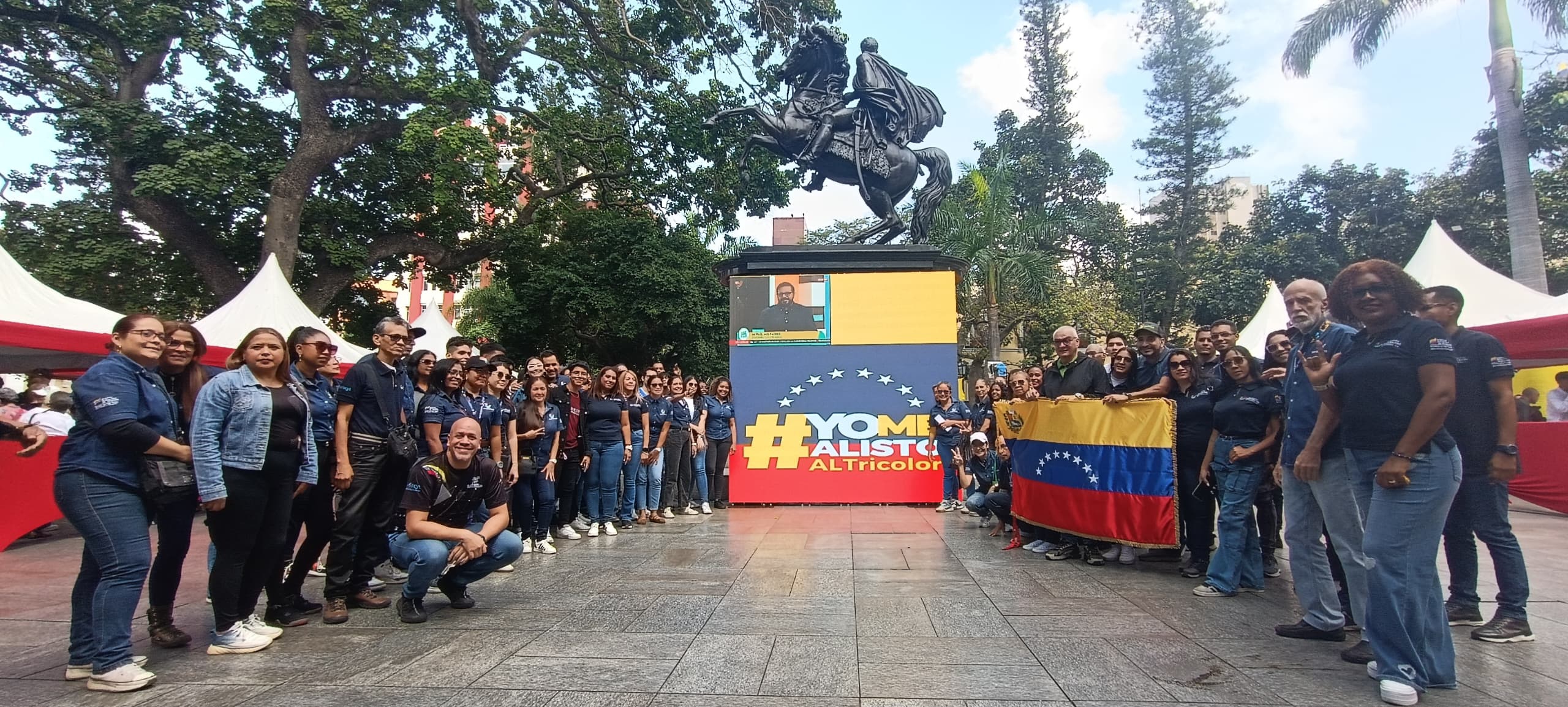 Trabajadores de la Fundación Infocentro se Alistan en la Milicia Nacional Bolivariana
