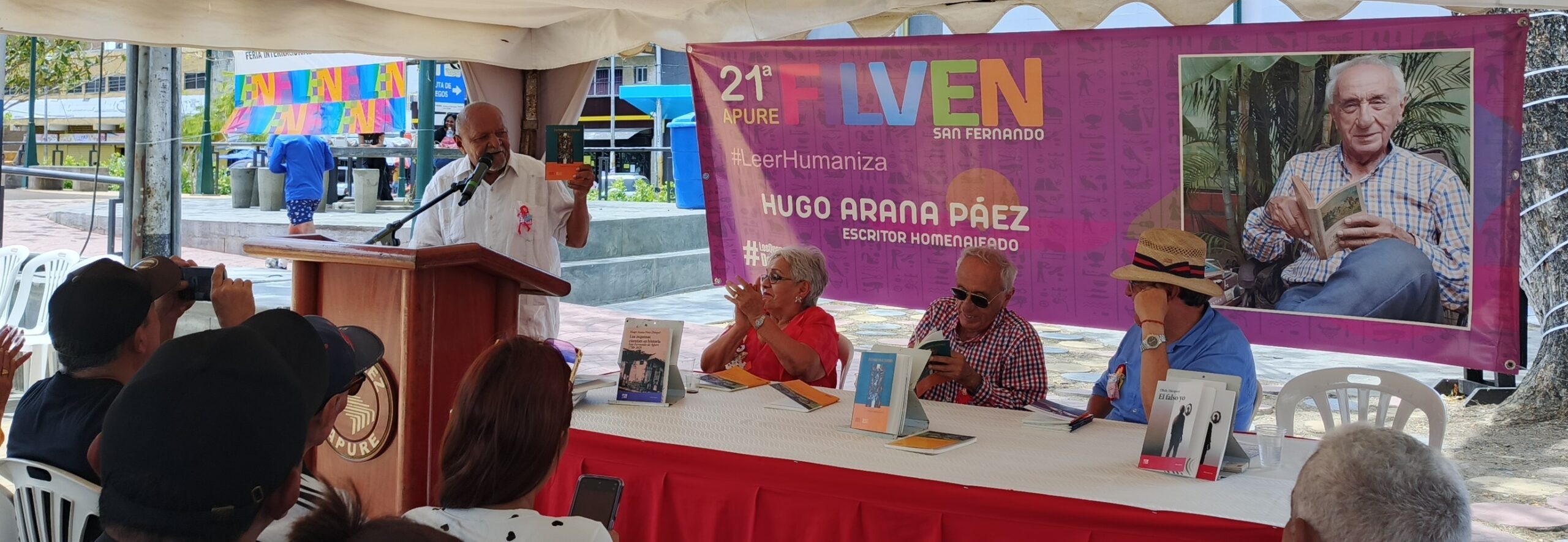 FILVEN Apure 2026 abre con homenaje a escritores locales y al legado del Comandante Chávez