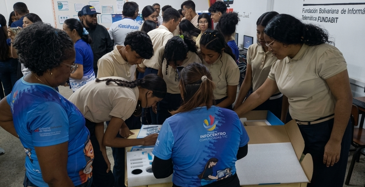 Estudiantes de Maturín se sumergen en el mundo de la tecnología con la Ruta Científica Juvenil