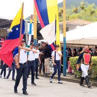 Bailadores conmemora los 213 años del paso de Simón Bolívar